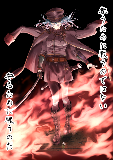 戦地に赴くレベマの姫