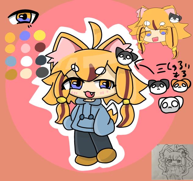 柴犬のオリキャラ