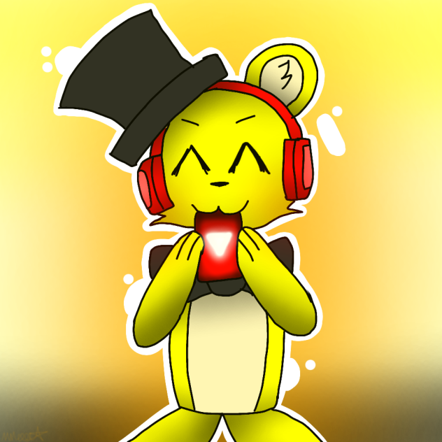 CUTE Golden Freedy An Cikcik