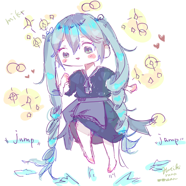 落書きミクさん