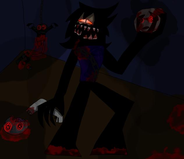 Drawing Ocs as canibals