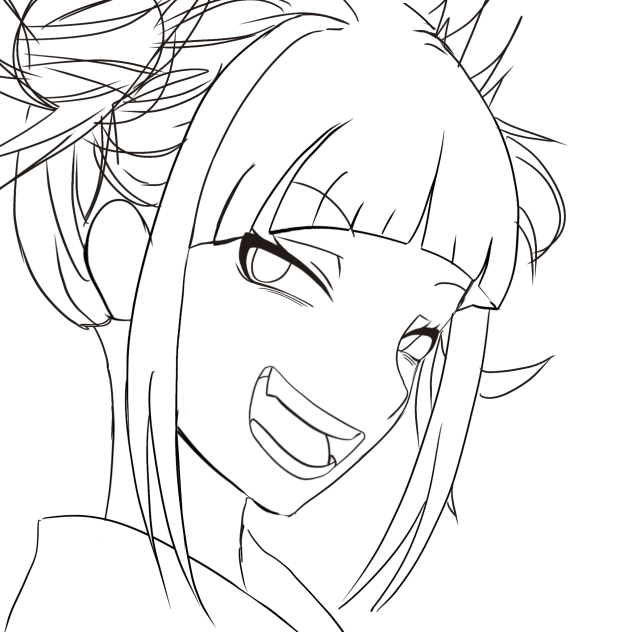 Toga Himiko Lineart