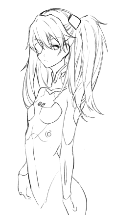 線画どうぞ