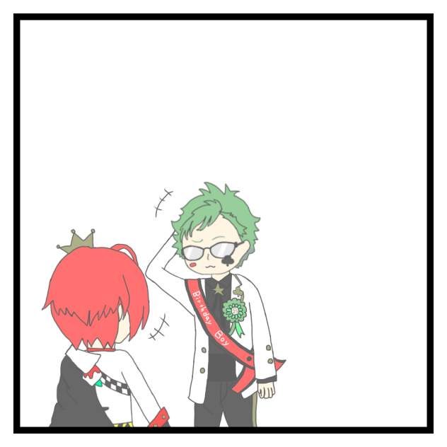 エースくんはトレイ先輩を祝いたい。Part.1