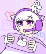 ゲームしてる初兎くん　影無し