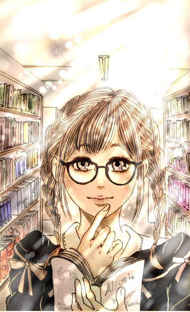 本が好きです、大好き！