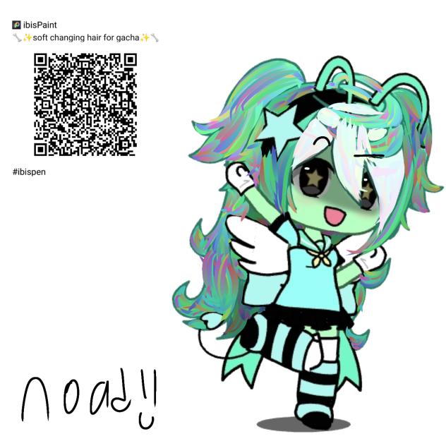 gacha life changing hair