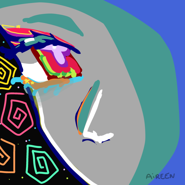 colourful eyeshadow 🍬 ibisPaint