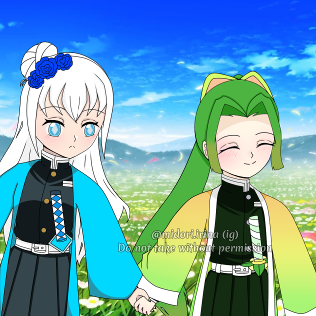 💚Midori and Flora💙