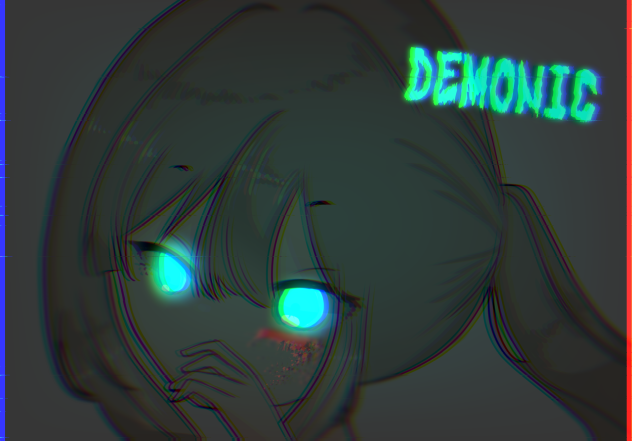 demonic, edited version - ibisPaint