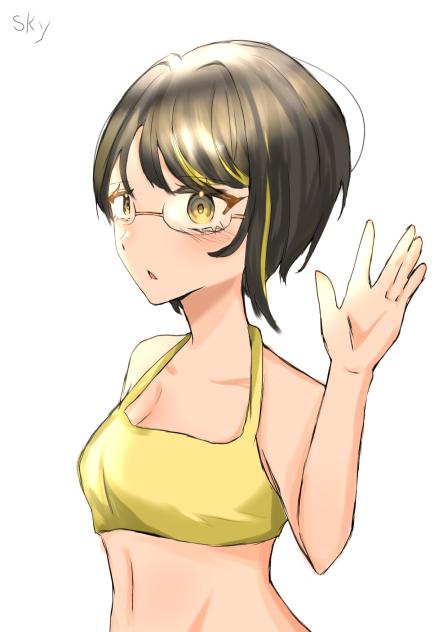 フリー線画塗った