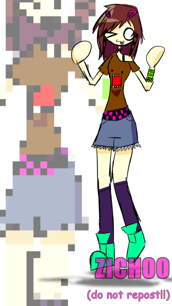scene 2000s artstyle😱