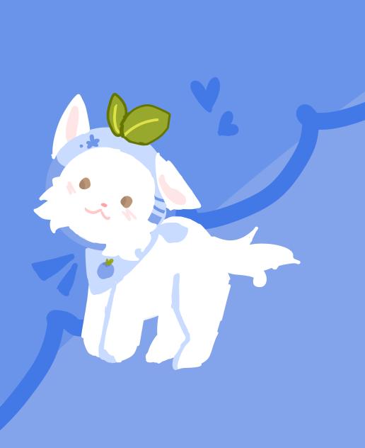 Blue berry dog
