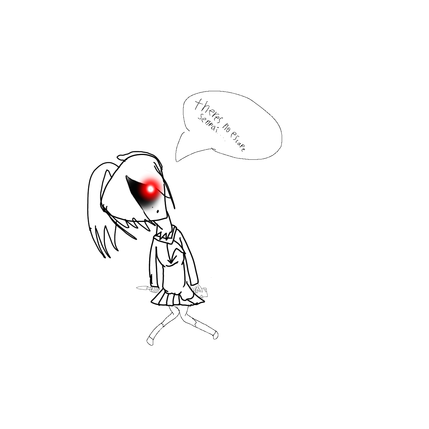 You can’t hide - ibisPaint