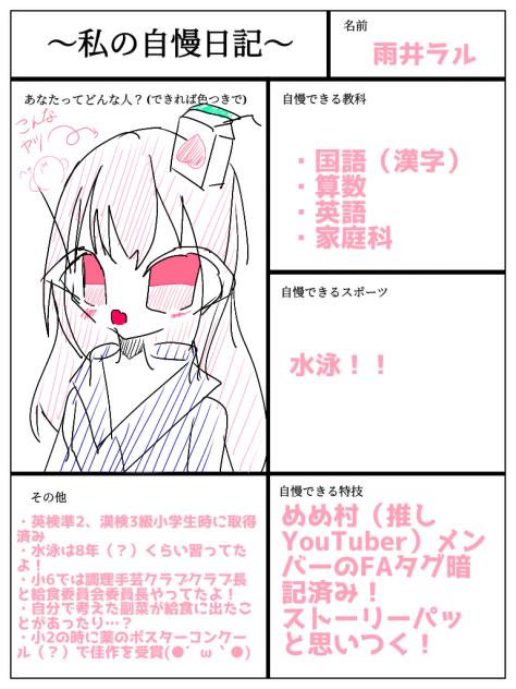 自慢していくぞー！！