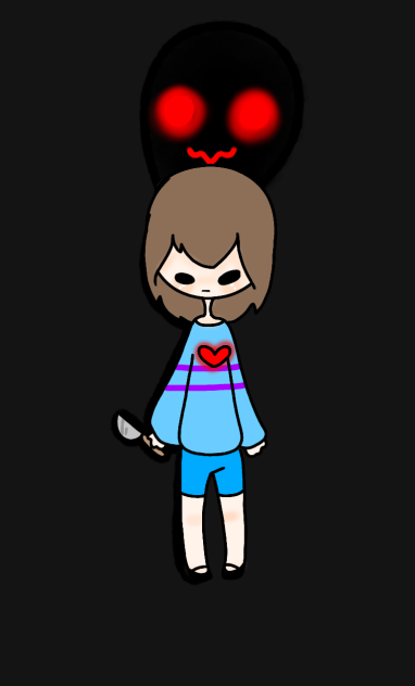 undertale frisk speed paint
