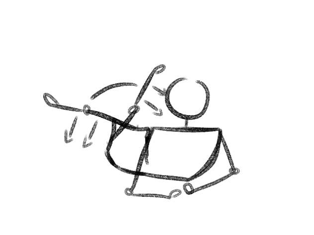 (Swings legs cutely)