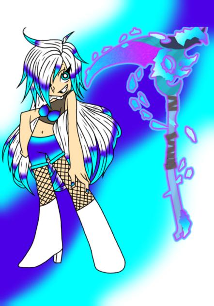 IceHeart in panty and stocking anime