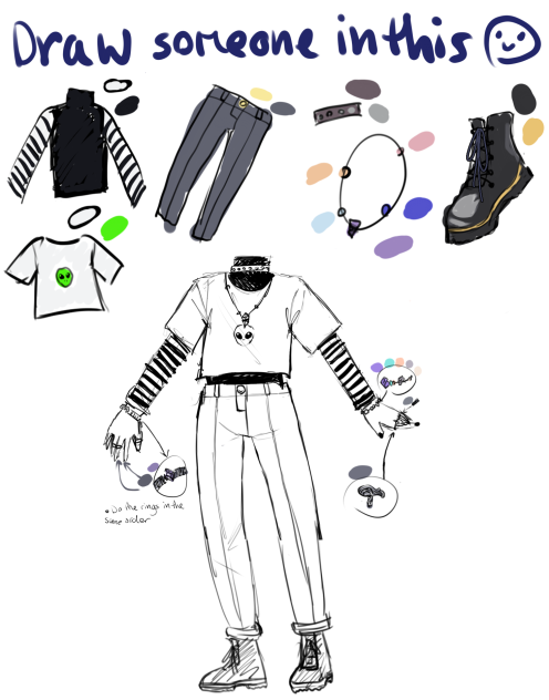 Draw someone in this outfit!