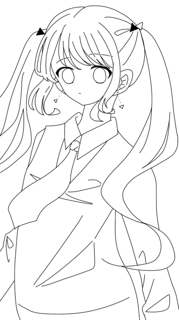 新オリキャラ線画