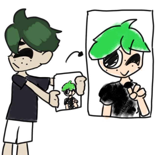 haikyu chars draw themselve pt2
