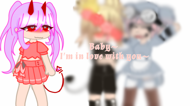 Baby~ (New oc pink haired girl)