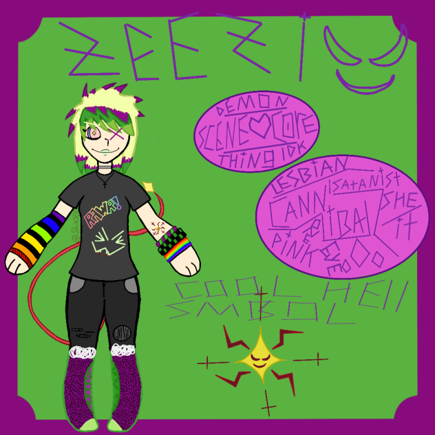 Zeezi - OC ref sheet