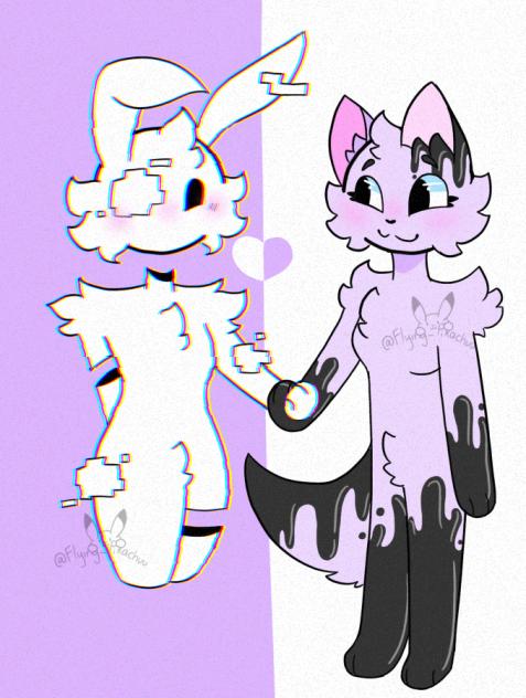 Welcome back, Inky 💜🤍