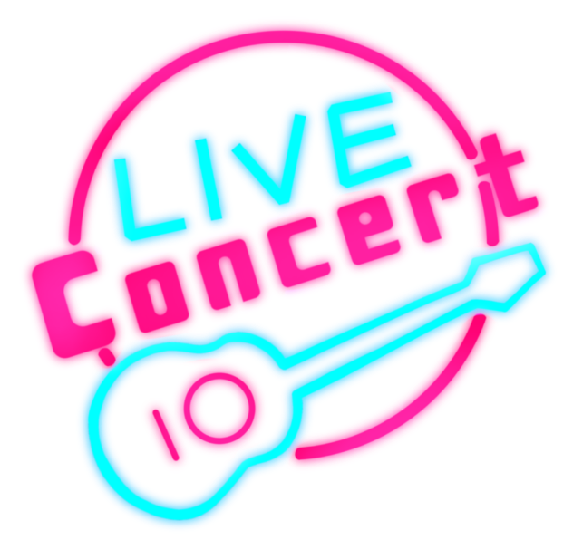 Live Concert neon sign2