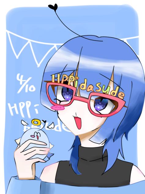 My birthday！！4月ーーとーか