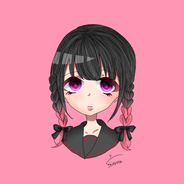 三つ編みちゃん 差分