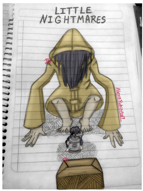 little nightmar's 2 (paint sketch)