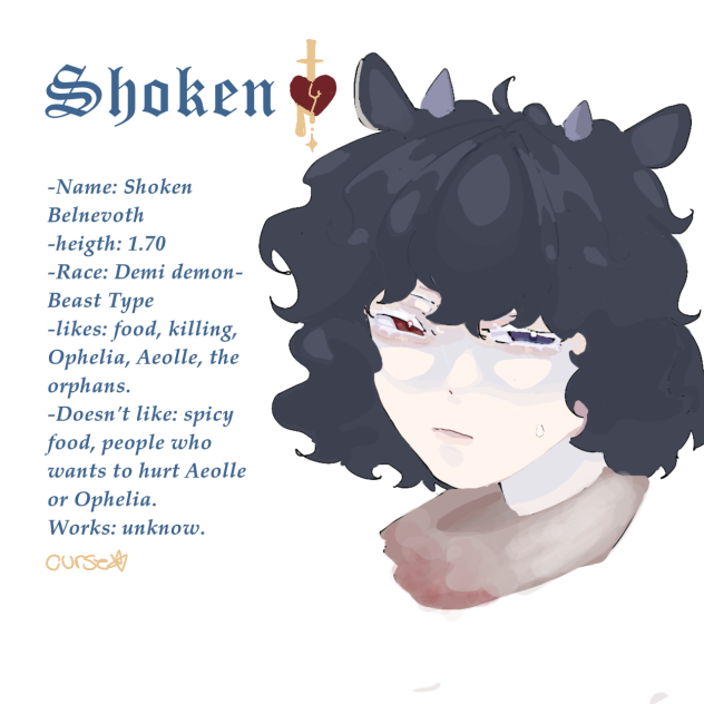 Shoken's info!