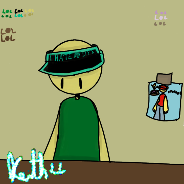 cashier (ignore the other versions) - ibisPaint