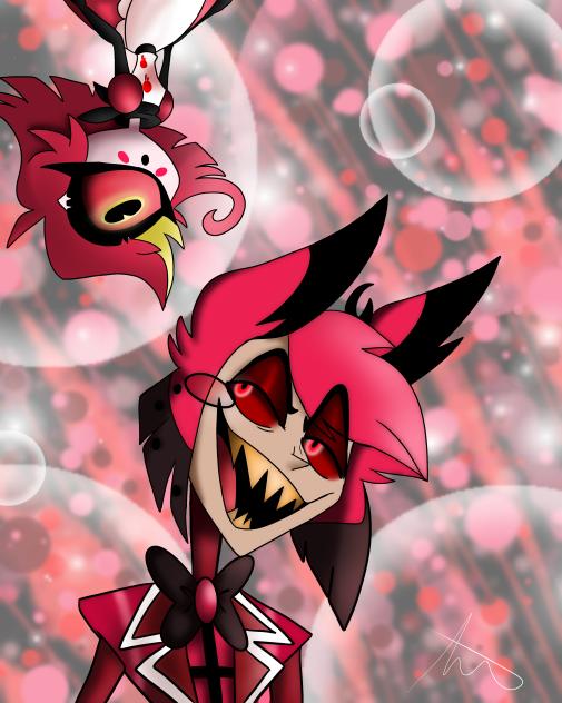 Alastor and Niffty