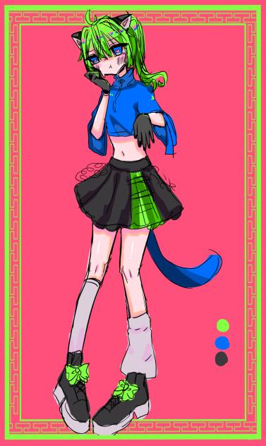 テキトーにキャラデザ