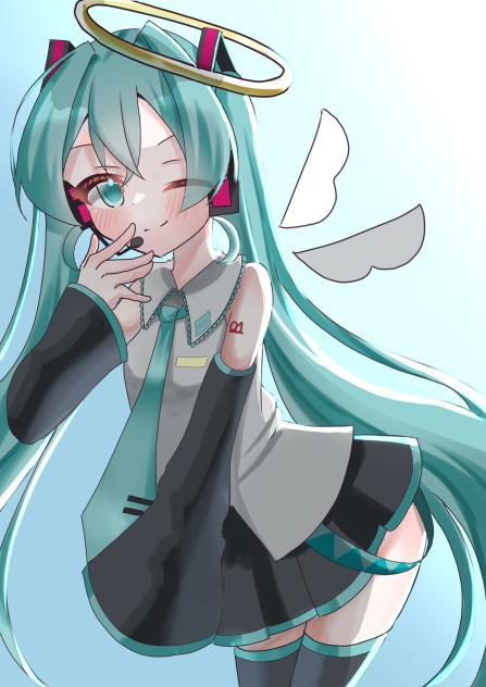 天使ミク！！