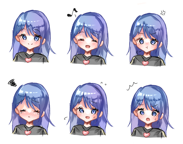 まりんの立ち絵♪