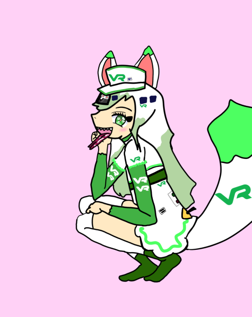 Adorable cute anime girl