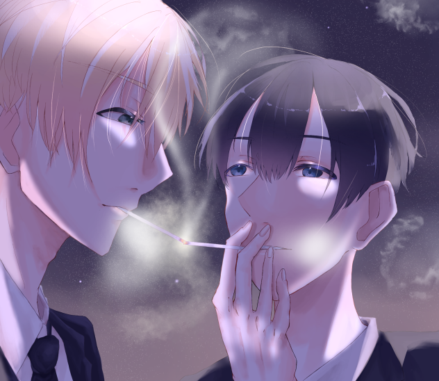 cigar kiss