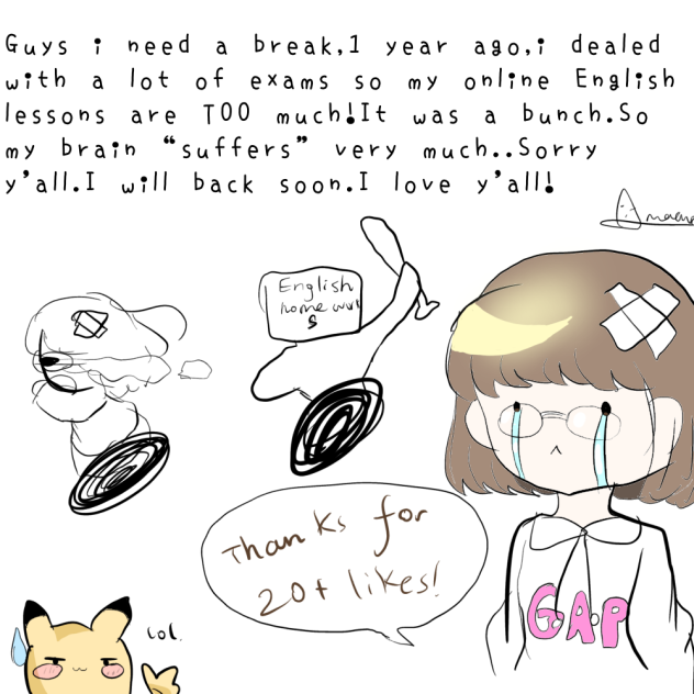 I need a break for few days..