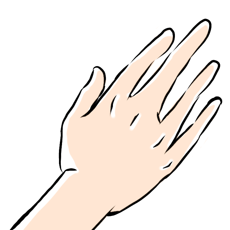 手の描き方 Ibispaint