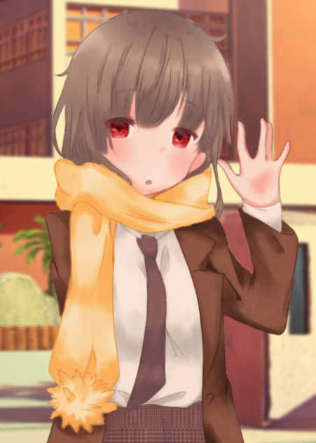 下校中