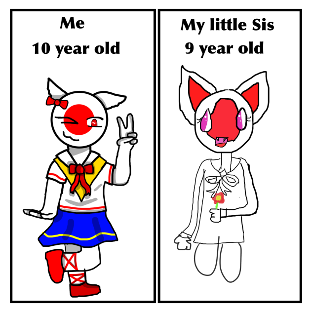 Countryhumans Japan drawing contest