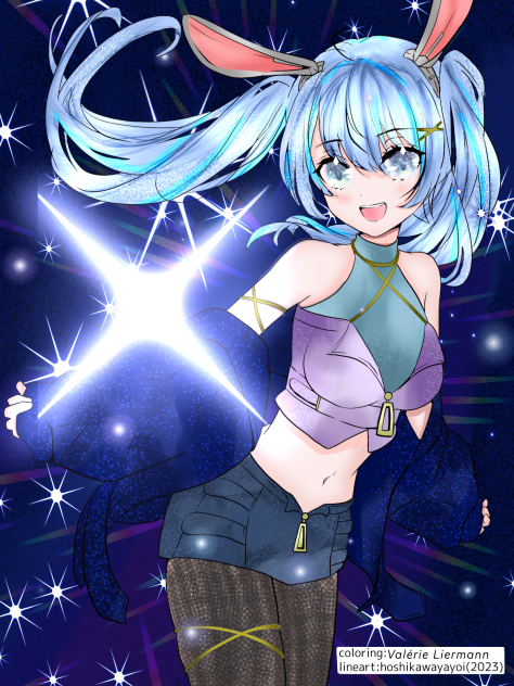 Collab with 星川ヤヨイ@hoshikawayayoi