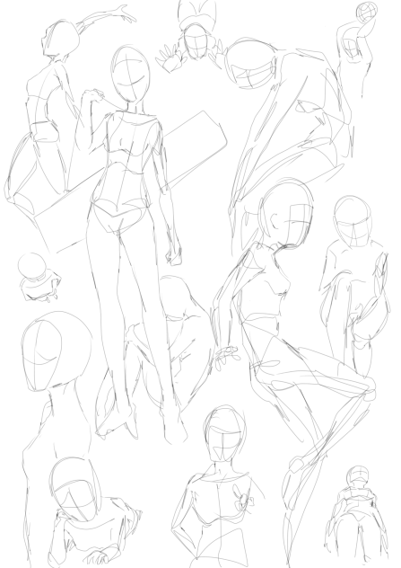 posing practise - ibisPaint