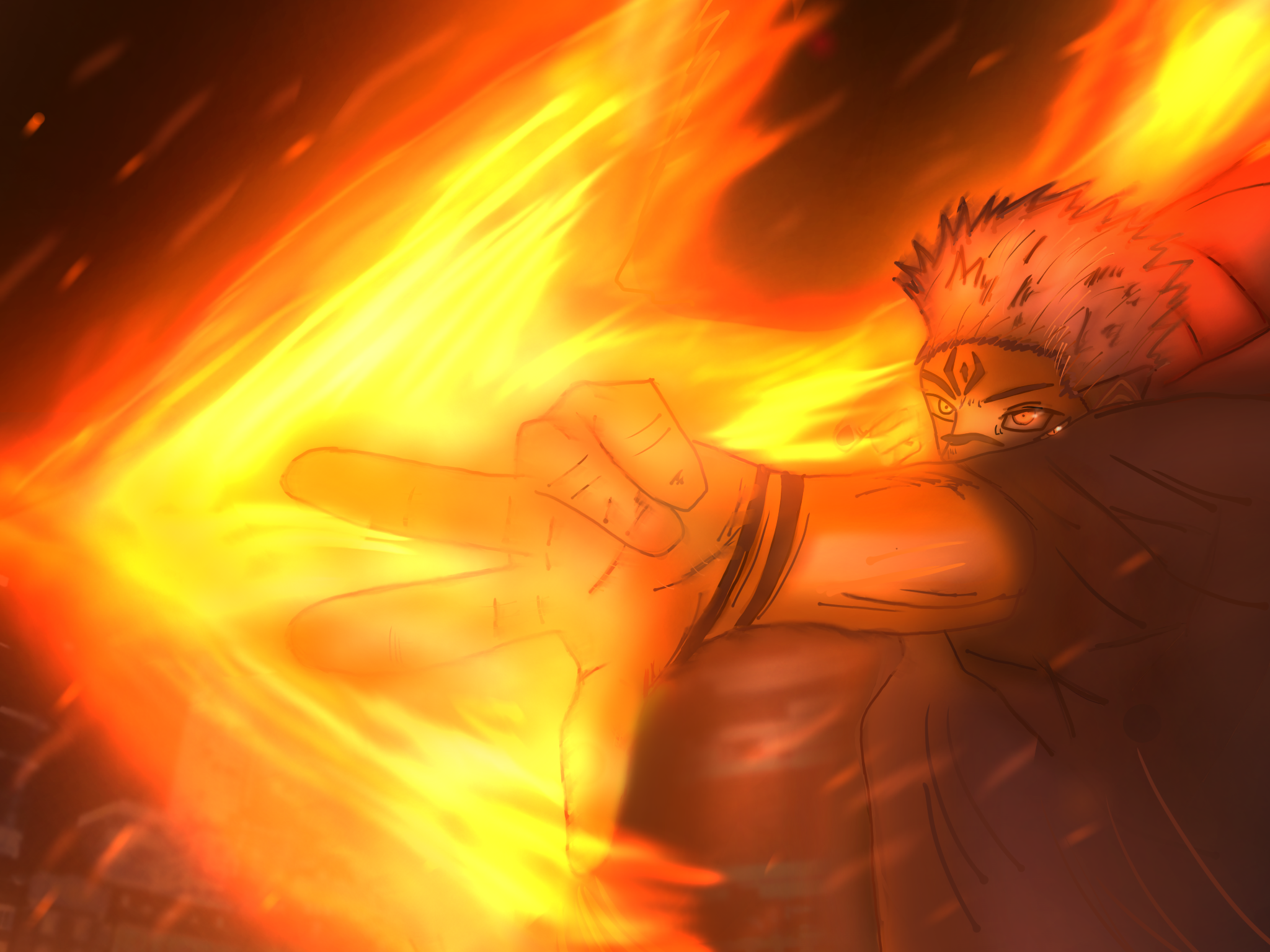 両面宿儺フーガ - ibisPaint