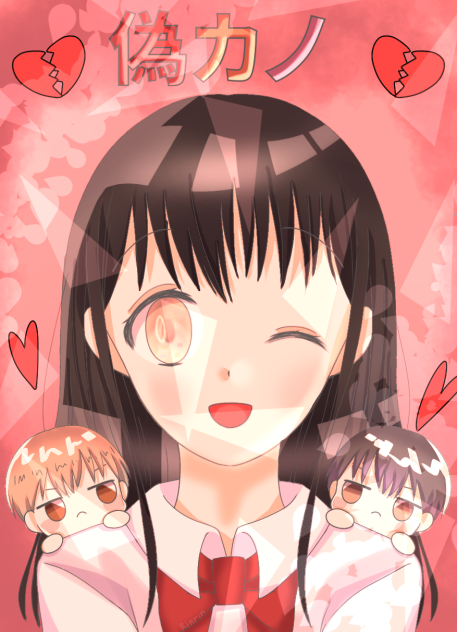 偽カノ塗り絵☆