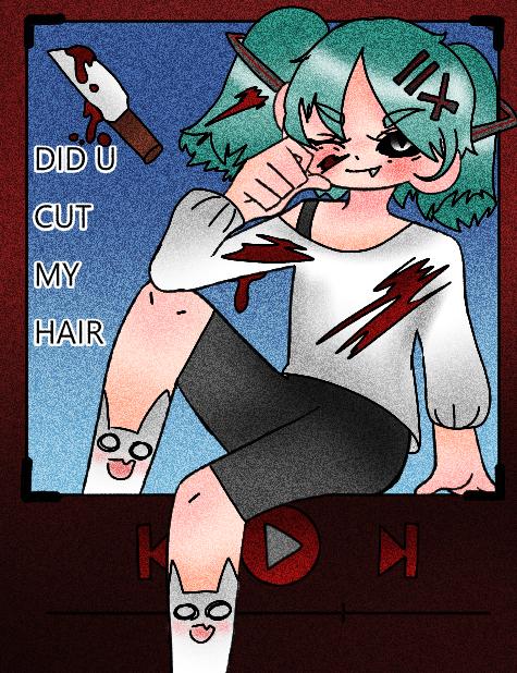 WHO CUT MIKU HAIR✂️