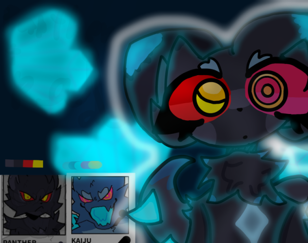 Panther and kaiju!